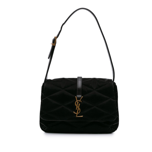 Saint Laurent Handbags - Pre-Loved Saint Laurent Quilted Satin Le 57 Shoulder Bag